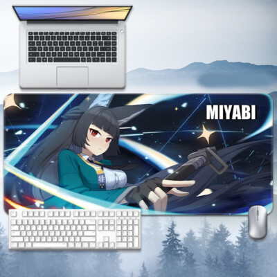 Anime Zenless Zone Zero Keyboard Mouse Pad Gaming Desk Playmat Mouse Mat Y03