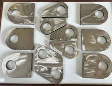 Trailer Ramp Hinge Weld On 3/8 Plate 1 1/2