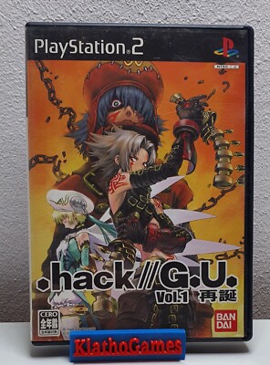 Hack   G.U. Vol.1 Rebirth, Hack GU, PS2, PlayStation 2,OVP +Anl. NTSC-J  C7736