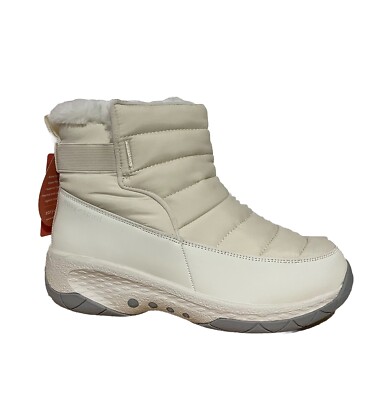 Easy Spirit Women’s Jorneon Snow Boot White 140 Size W