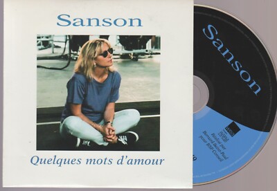Véronique Sanson Einige Liebeswörter CD Single Cardsleeve Kartontasche