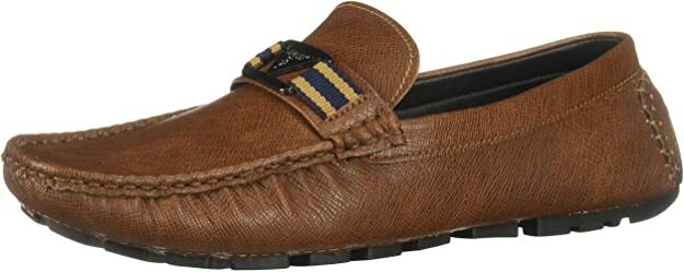 Faux Leather Shoes Loafers Driver 