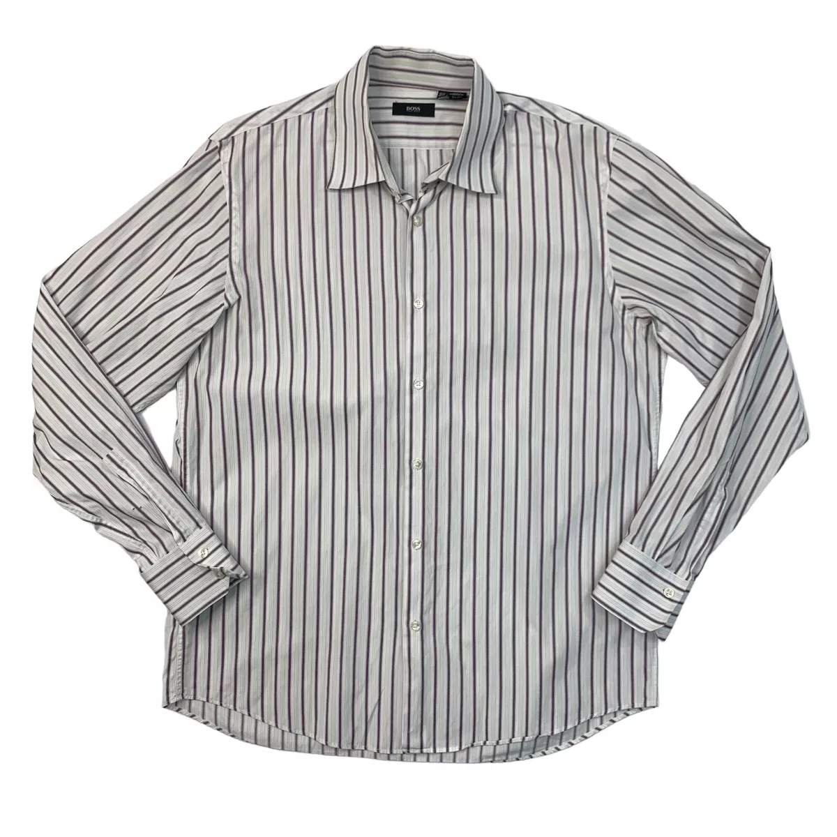 Hugo boss spread collar cheap shirt