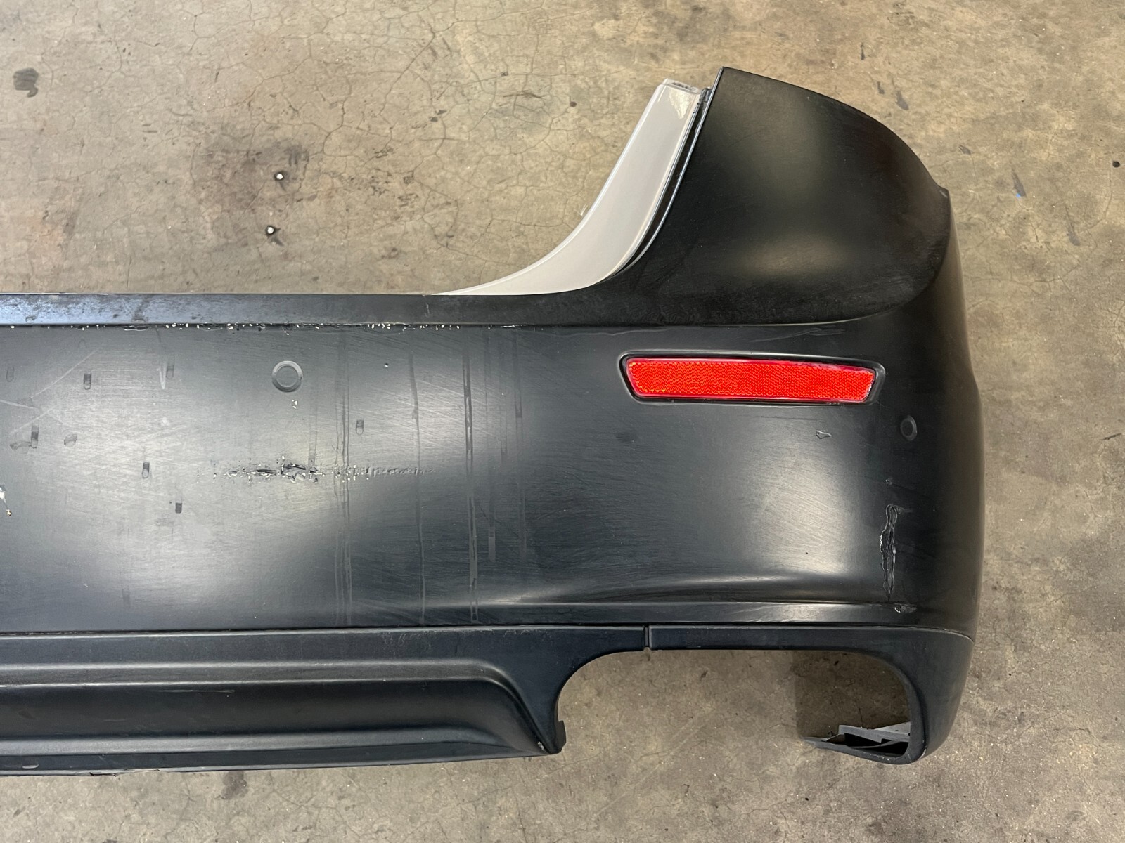 ⭐2014-2017 MASERATI GHIBLI COMPLETE REAR BUMPER COVER WRAPPED W/ PDC OEM LOT2531