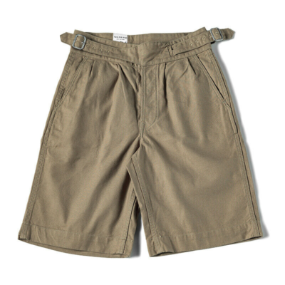British Army Gurkha Shorts 70s Mens Khaki Pants Chino Drill