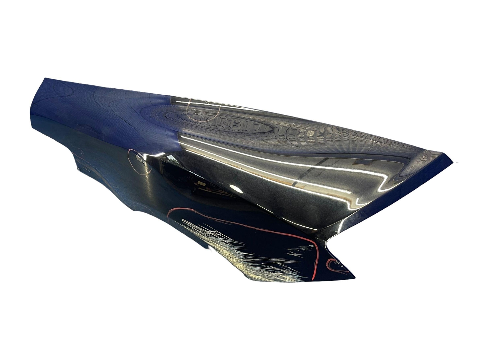2011-2015 AUDI R8 SPYDER REAR LEFT QUARTER PANEL (L8PA) *HEAVY SCUFFS*