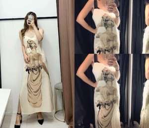 zara statue dress