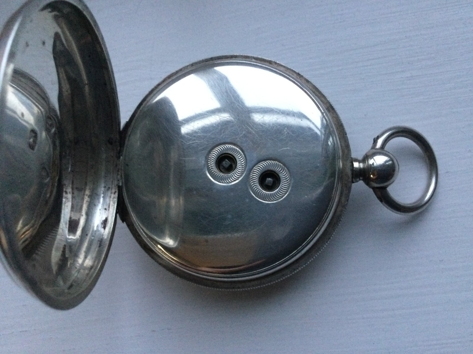 Antique JW Benson "Ludgate" silver pocket watch eBay