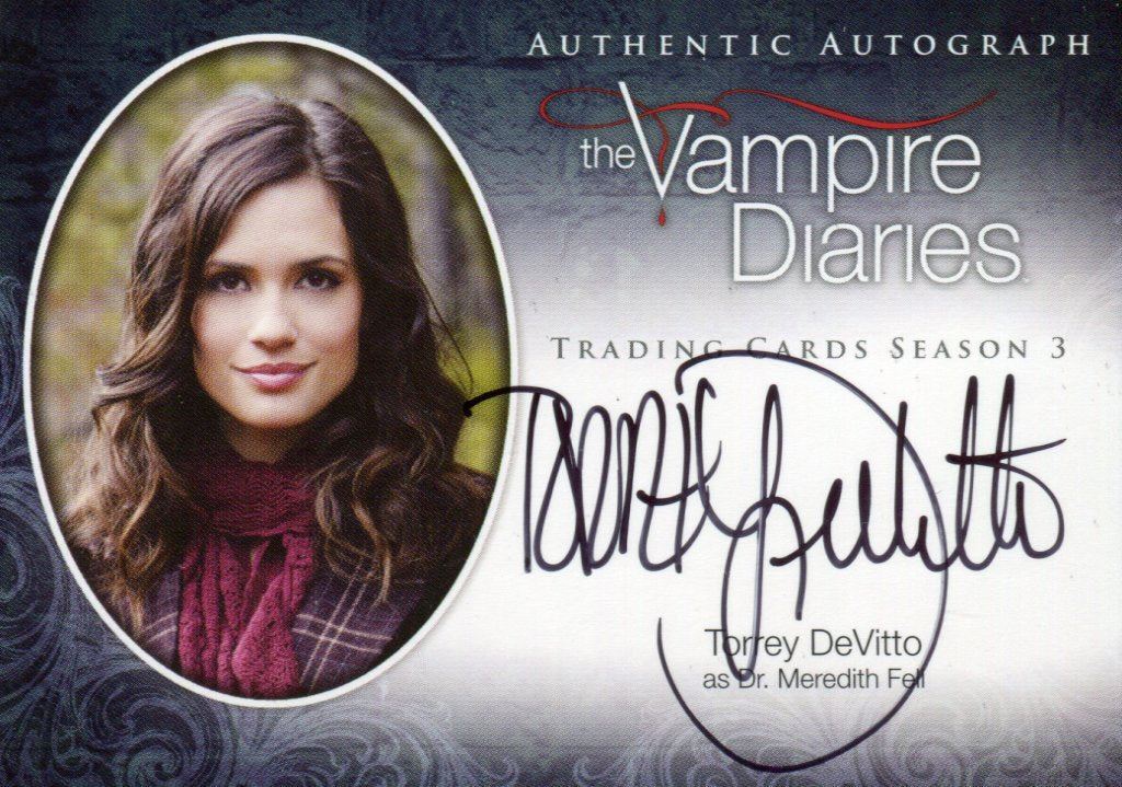 Vampire Diaries Season Three Torrey DeVitto as Meredith Fell