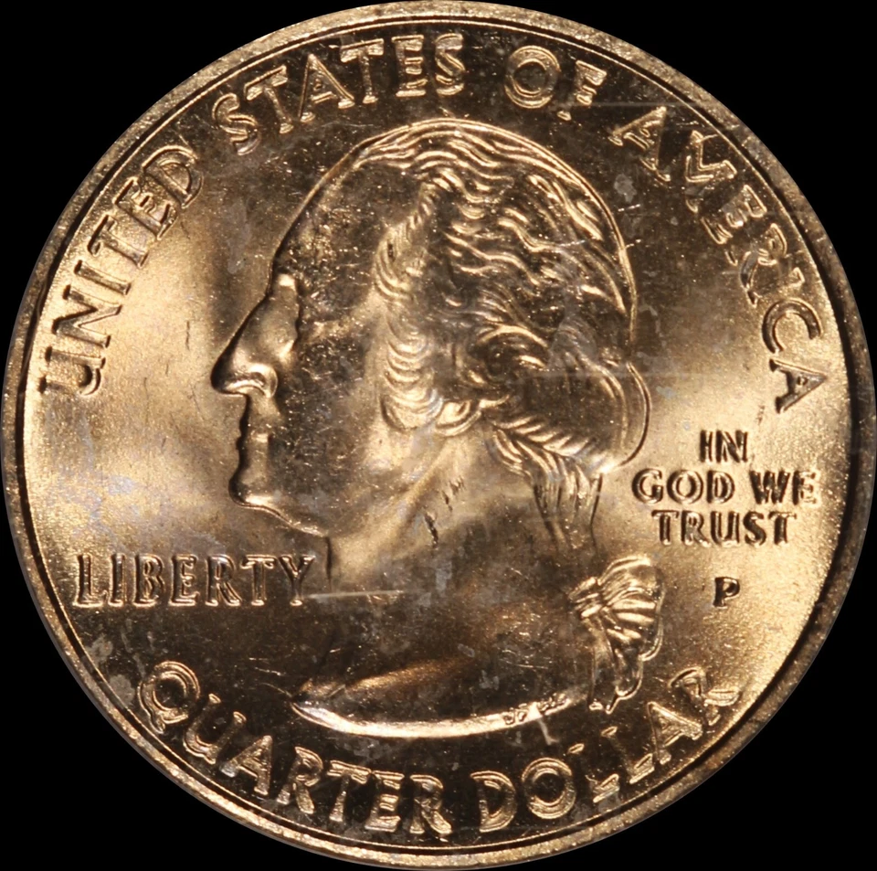 2001 P ICG MS66 Certified State Washington Quarter NY Philadelphia - Image 3 of 4