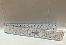Studio 30 Cm Folding Hinged Plastic Ruler