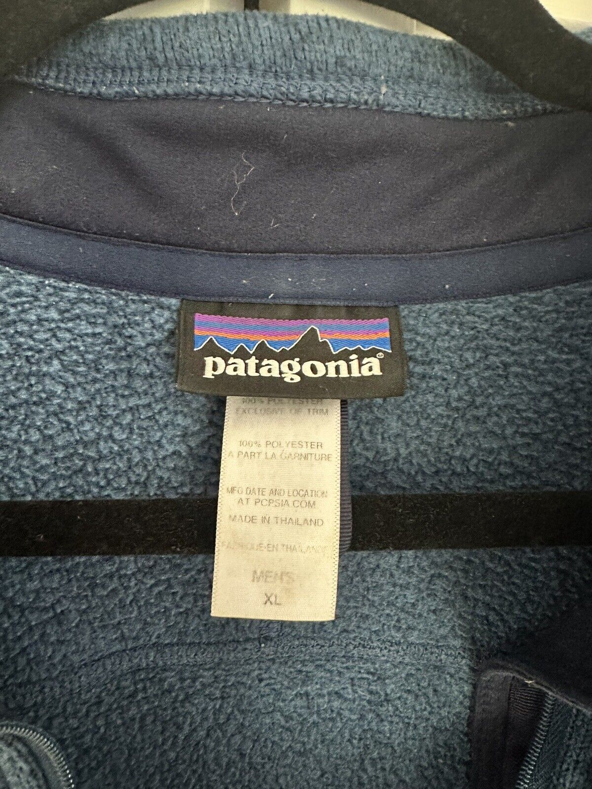 Patagonia Better Sweater Pullover Mens XL Navy - image 3