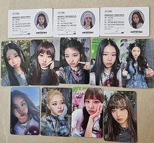 FIFTY FIFTY 1ST ALBUM THE FIFTY  ALBUM  ORIGINAL PHOTOCARD & ID CARD K-POP
