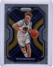 2020-21 Panini Prizm Nico Mannion RC #293 Golden State Warriors Rookie
