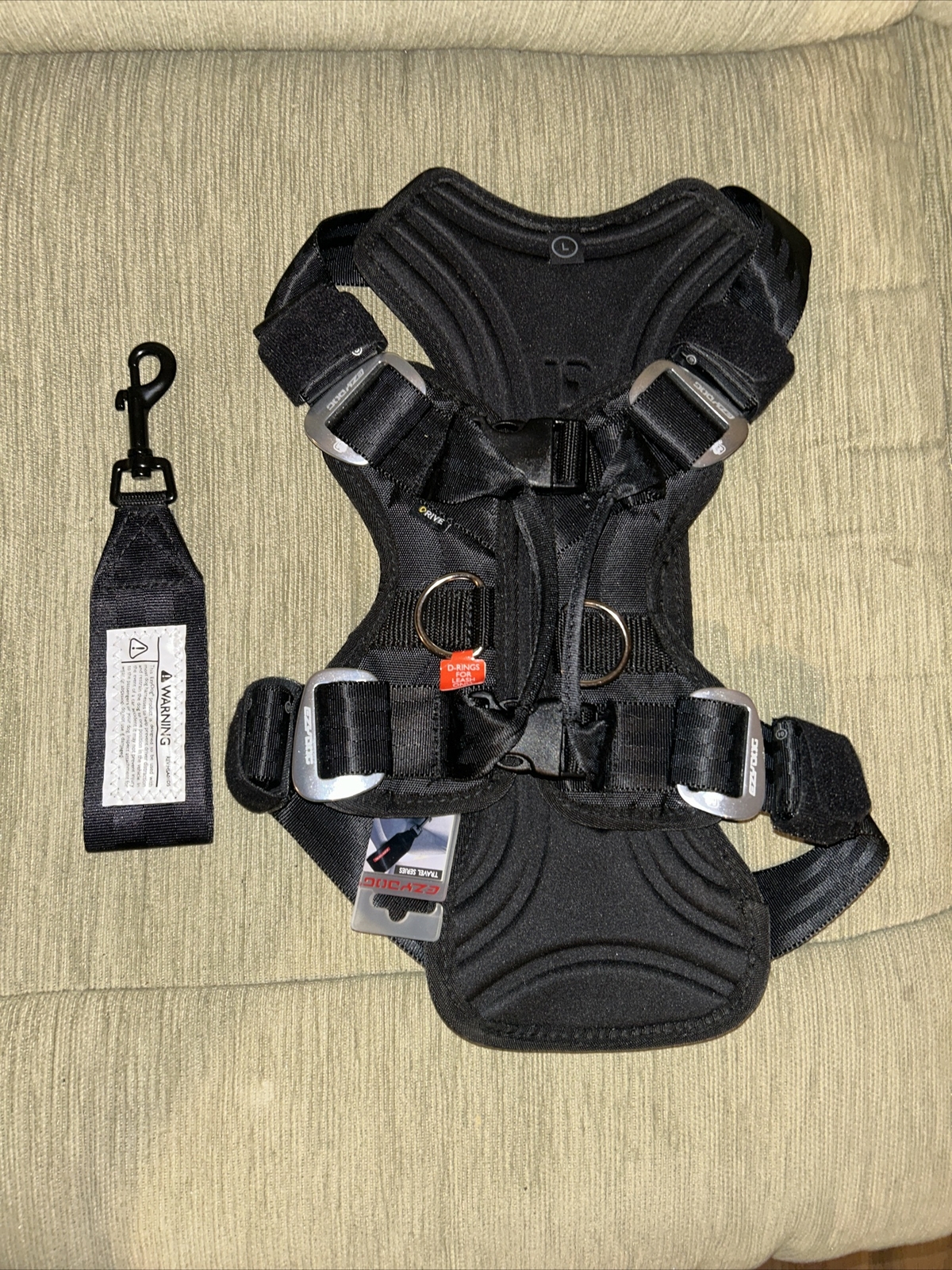 Ezydog Drive Dog Harness Black Large. Brand New eBay