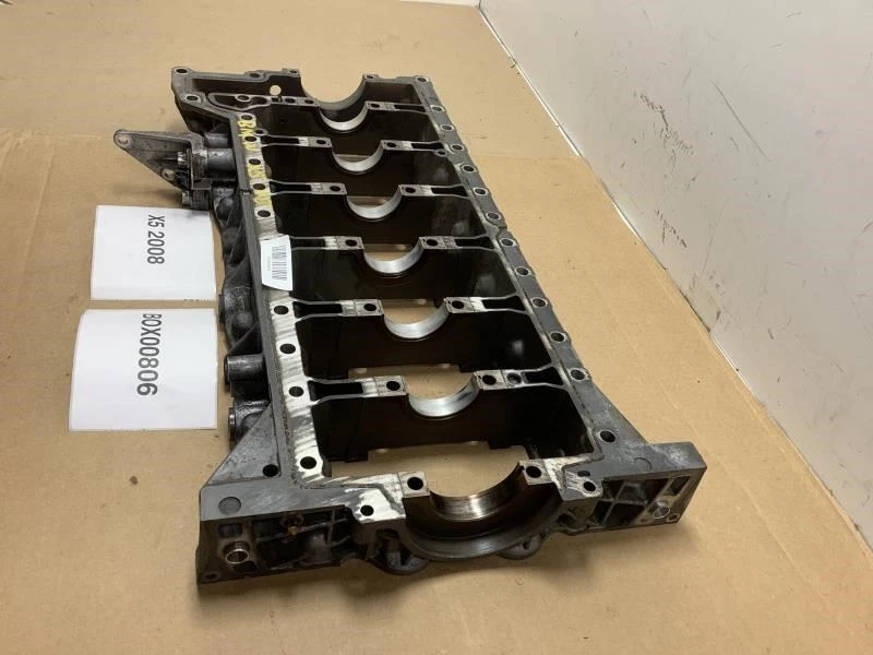 2008 BMW X5 MOTOR CILINDRO BLOCO INFERIOR VIRABREQUIM CAIXA SUPORTE FABRICANTE DE EQUIPAMENTO ORIGINAL+ - Imagem 2 de 4