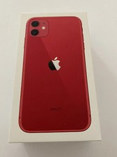 Apple iPhone 11 Empty Box RED A2111 128gB Cardboard Box Only