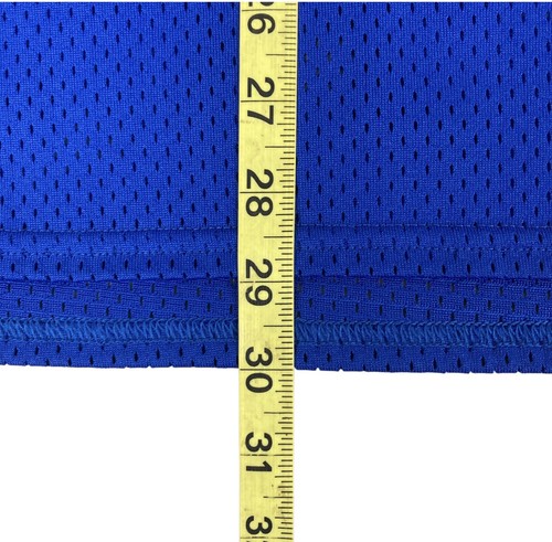 WEST END OUTLAWS Baseball Game Jersey Mens S 27 Blue Orange 2 Button Embroidered - Picture 15 of 16