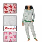 Disney Star Wars Peanuts Fleece 2pc Jogger Lounger Pajamas Set Sleepwear | L42