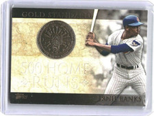 2012 Topps Baseball Ernie Banks Gold Standard Card #GS-8 Chicago Cubs HOF