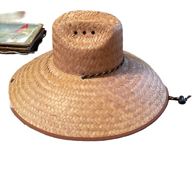 Peter Grimm 19 X 20 Adjustable Palm Straw Sun Hat Extra Wide  display picture 2