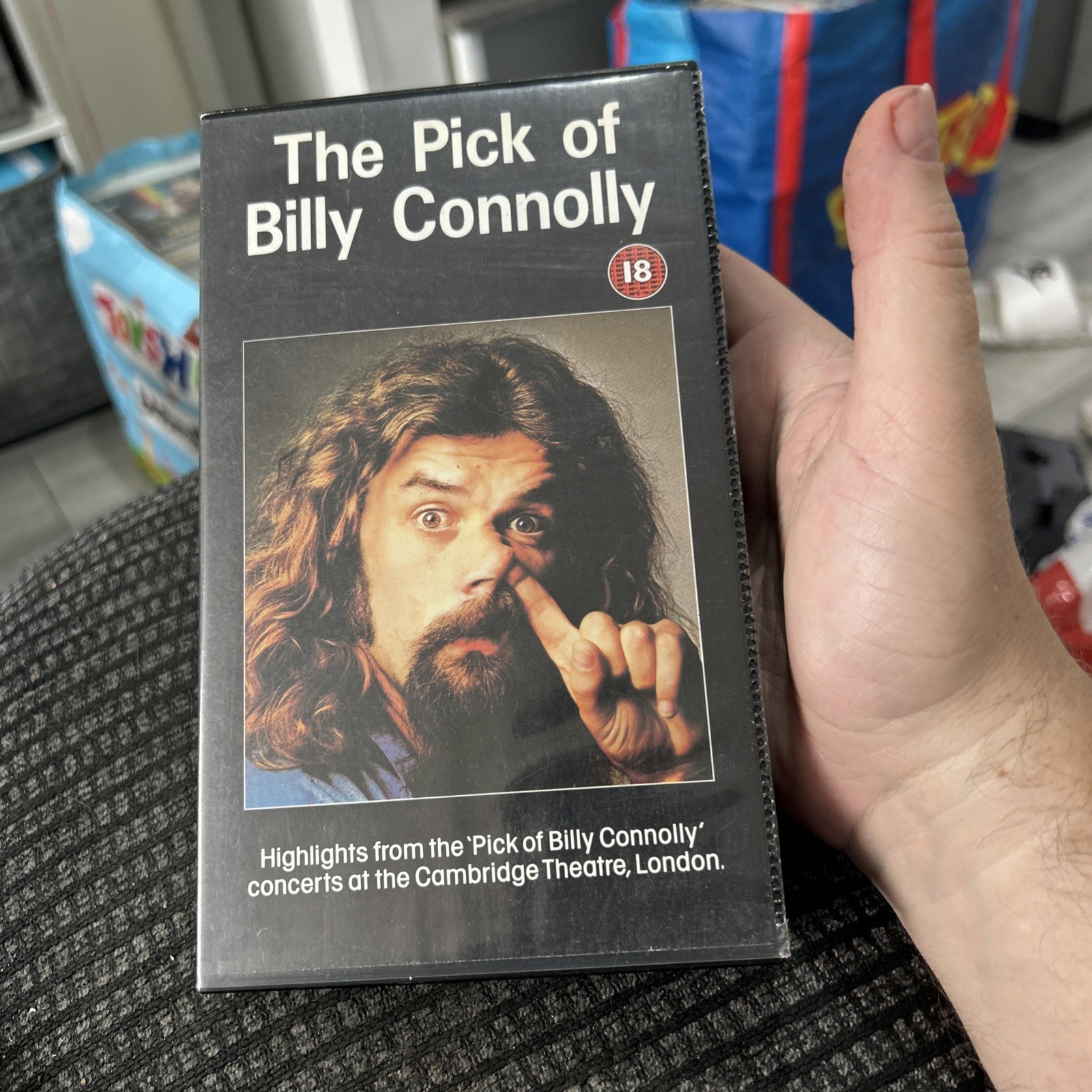 The Pick of Billy Connolly On VHS Video Cassette Tape