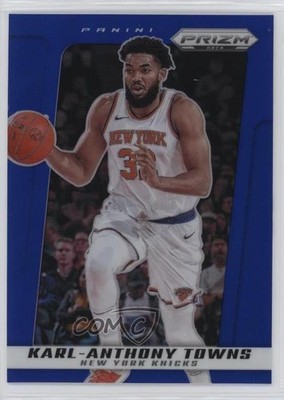 2024-25 Panini Prizm Deca Blue Prizm 146/149 Karl-Anthony Towns #166 0c6