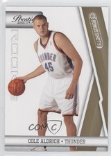 2010-11 Prestige Rookie Bonus Shots Gold 97/249 Cole Aldrich #161 9bp