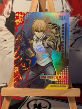 Genos - SR One Punch Man Anime Holo Foil Card Super Rare CCG TCG