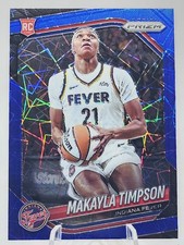 2025 Panini Prizm WNBA Blue Makayla Timpson (RC) #14 Blue Velocity Indiana Fever