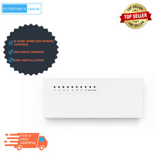Wireless Wiring Centre Underfloor Heating 8 Zone LED Indicator Control Box