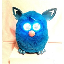 FURBY BOOM SPECIAL EDITION TEAL PATTERN PLUSH INTERACTIVE TOY 2012 TESTED A6297