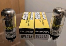 Sylvania 6V6 GTA Tubes