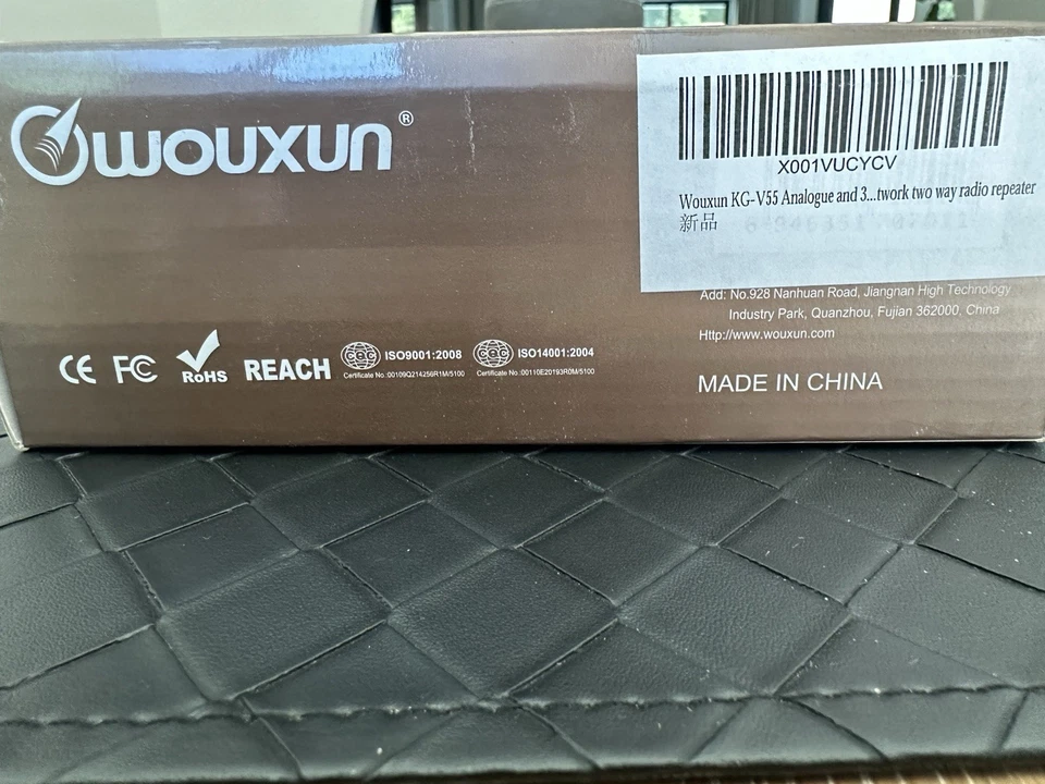 TWO-Original WouXun KG-V55 WCDMA Integrated Two Way Radio Brand New In Boxes - Image 3 of 4