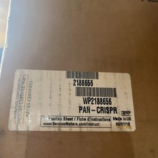 New OEM Upper Crisper Pan Compatible with Whirlpool Refrigerator WP2188656