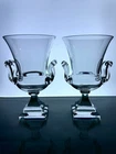 Steuben 7468 - Amphora Urn Handled Vases 6”, Set of 2