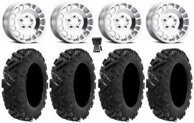 Method 412 15'' Wheels Raw 30''Attack 2.0 Tires CFMoto ZForce Z10/Z10-4