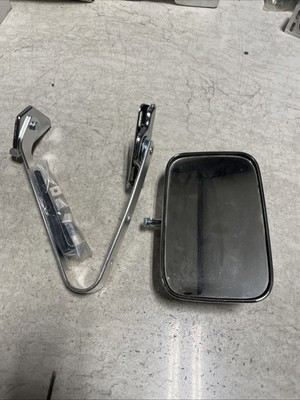 K-Source H3721 Universal Truck Mirror Two Point Mount Chrome 5-1/2 x 8-1/2 Fits