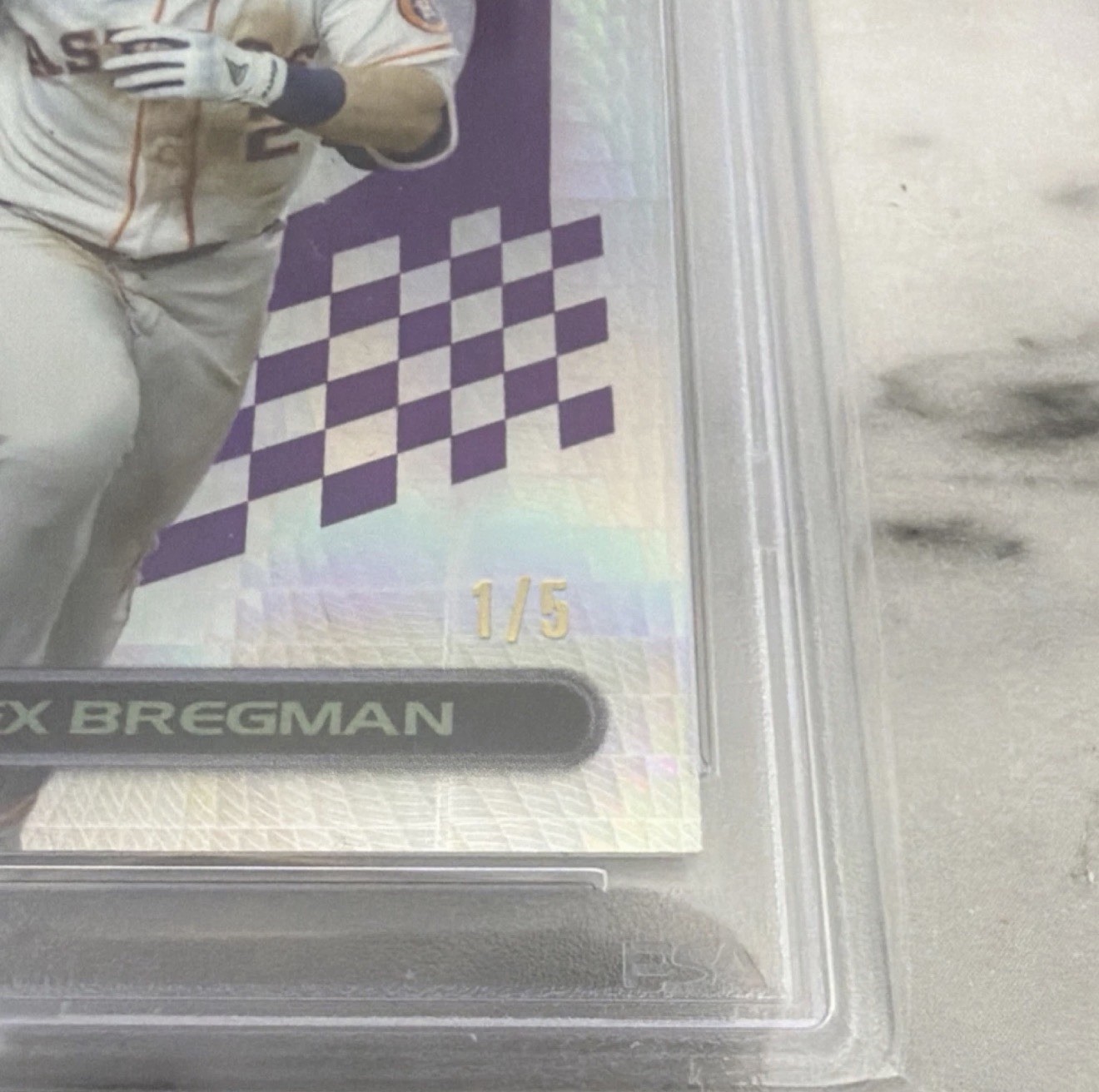 2023 Topps Chrome Tacofractor Alex Bregman 1/5 PSA 10 #TF69 HOT!!! view 3