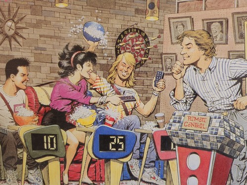 MTV Telecomando Gioco da Tavolo Vintage 1989 Press Man Non Punzonato Completo - Foto 22 di 24