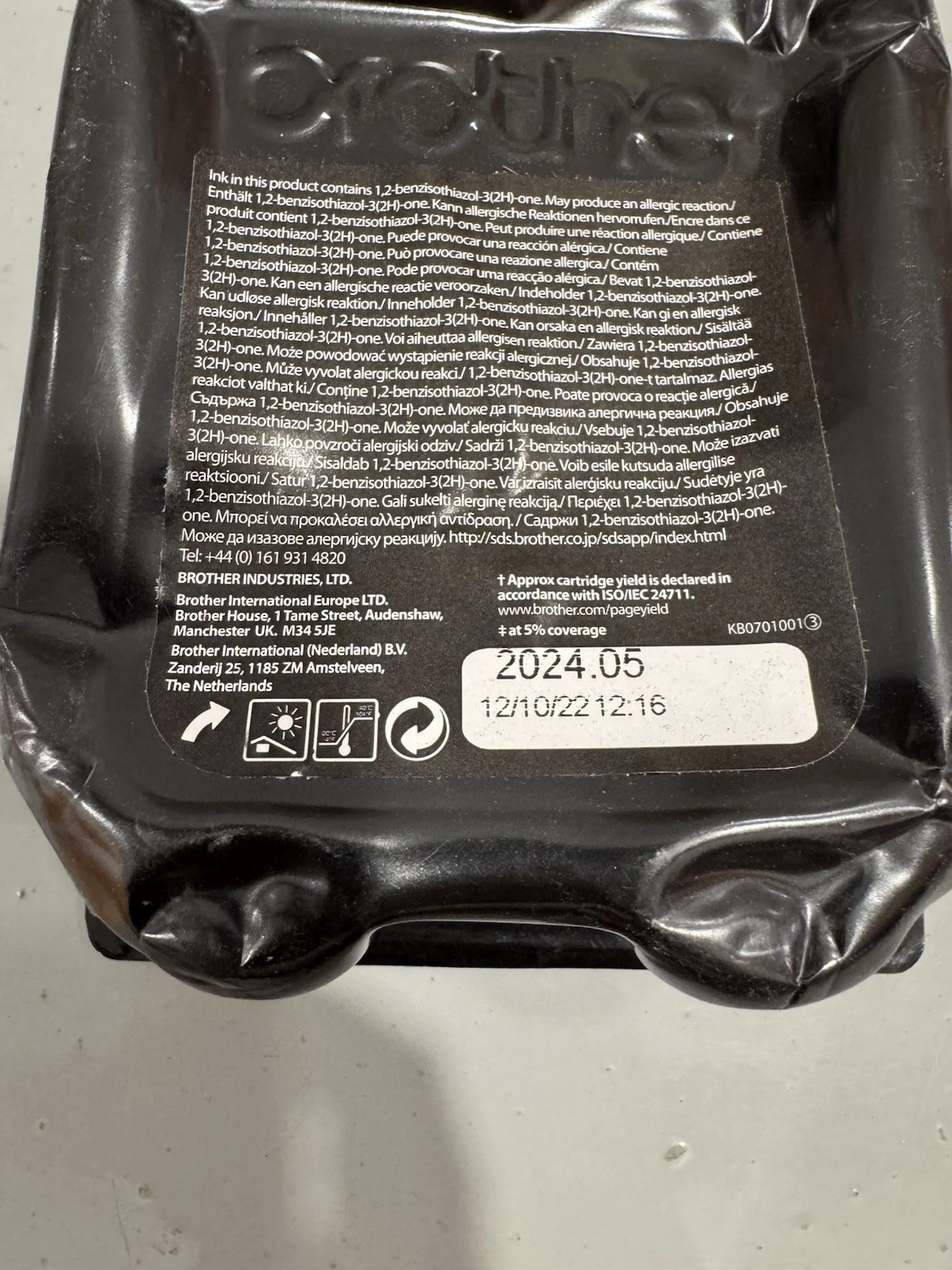 Brother LC985 Black 2 Inkjet Cartridges Twin Pack Exp 05/2024 Brand New 7
