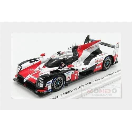 1:43 Spark Toyota Ts050 Hybrid #7 2Nd Le Mans 2018 M.Conway K.Kobayashi S7006 Mo - Immagine 2 di 2