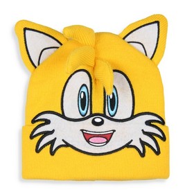 Sonic The Hedgehog and Friends Adult Embroidered Cuff Costume Beanie