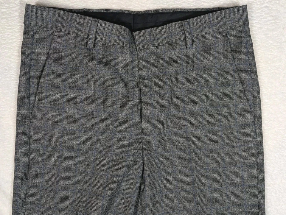 Murano Alex Fit Ultimate Modern Comfort 32x34 *Fits 34x34 Houndstooth Plaid Flat - Image 4 of 4