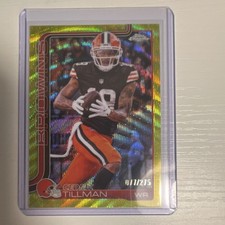 2025 Topps Chrome Gold Refractor Cedric Tillman #67 /275 | HOT 🔥🔥🔥