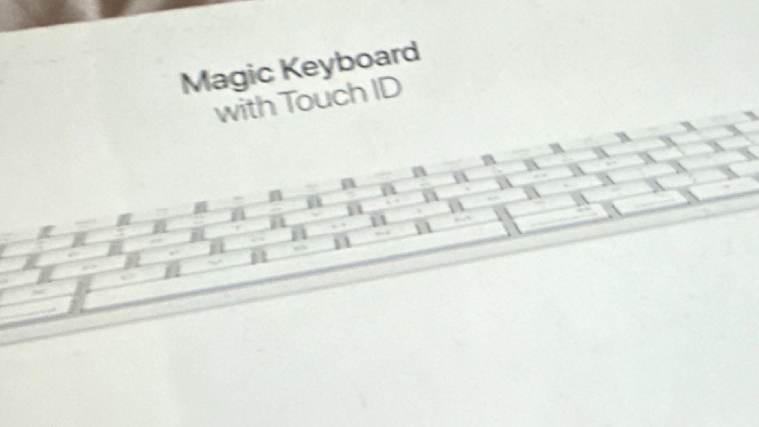 Apple Magic Keyboard w/ Touch ID (USB-C version) 2024 MXCK3LL/A