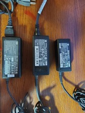 LOT OF 3 AC/DC power adapters for HP Laptops and docking stations