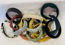 19 Pieces Wide Plain Headbands Knot Headband Fashion Elastic Hairband  for Women