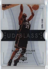 2003-04 UD Glass Plexi-Glass Acetate Crystal Collection /100 Darius Miles #7