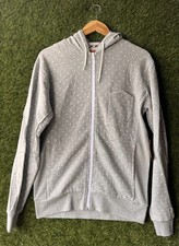 Giacca uomo Slvdr grigia modello a pois full zip taglia media 